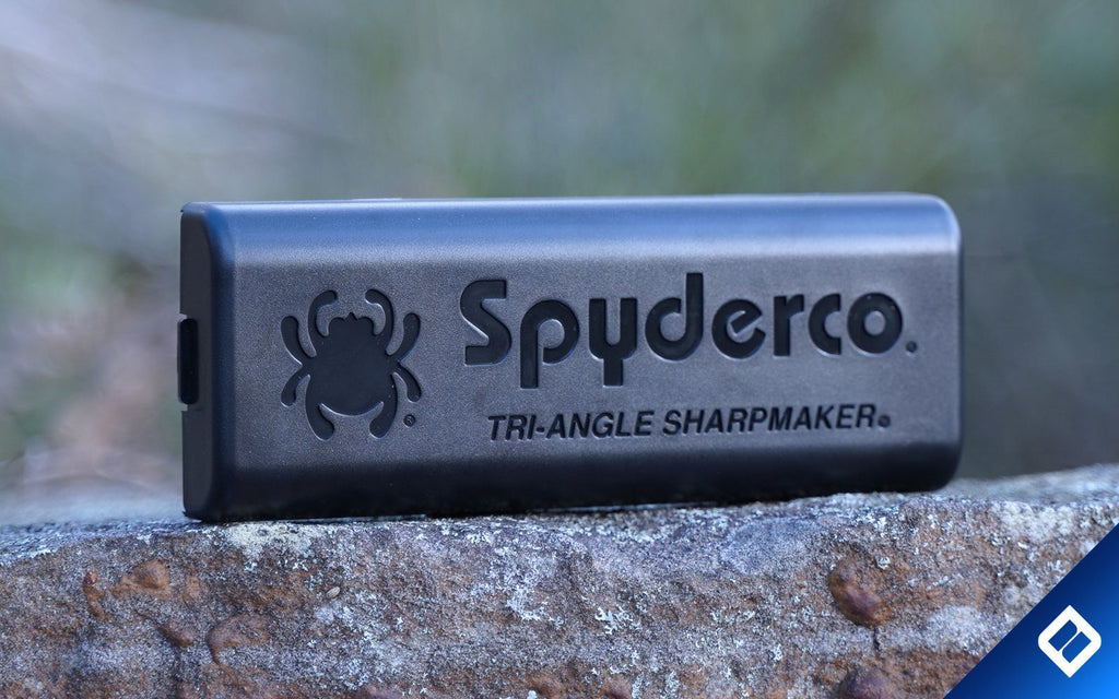 Spyderco Sharpmaker - fastest way to sharpen your knife to hair shaving  sharp 